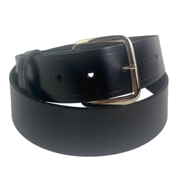 NEW TBW Belt Leather Men's Black 1 3/8 Inch Sz. 40 USA Made Genuine Cowhide - Picture 1 of 3